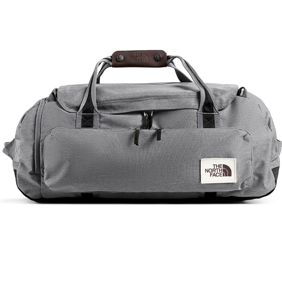 The North Face Other - [NWT] The North Face Berkeley Duffel Weekend Bag Heather Gray Travel Medium